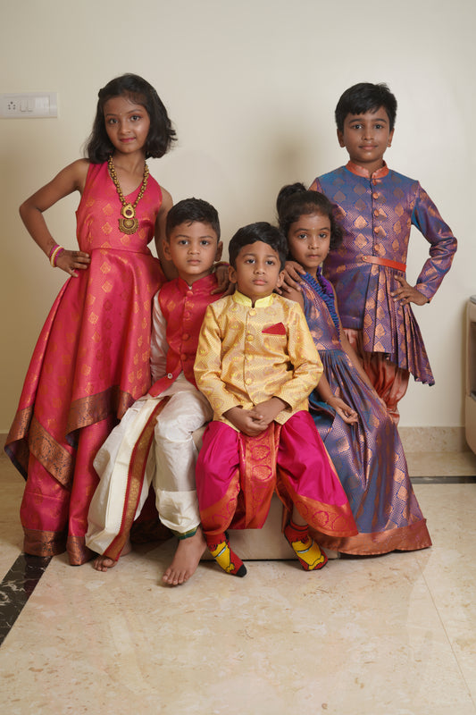 Siblings ethnic wear