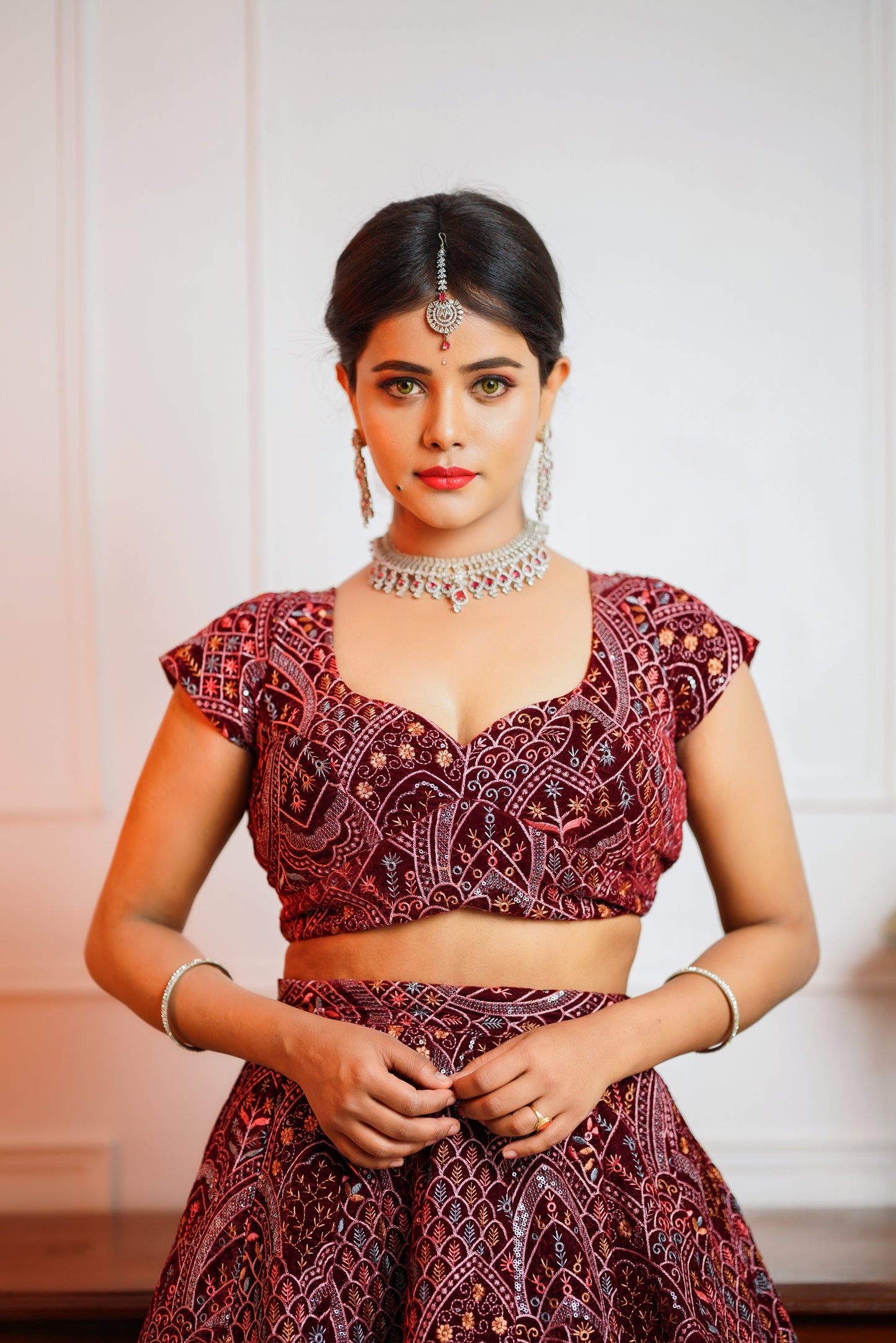 Red Wedding lehenga